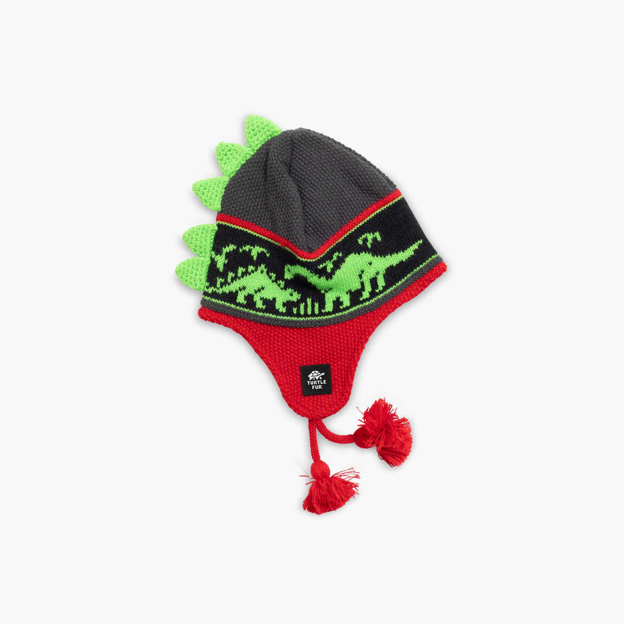 Turtle Fur Kids Dr. Dino Hat Red